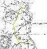 Bryant Map of Buckinghamshire of 1824 - Linslade boundary coloured yellow